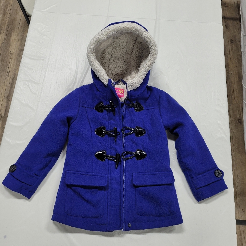 Girls Hooded coat, size 4